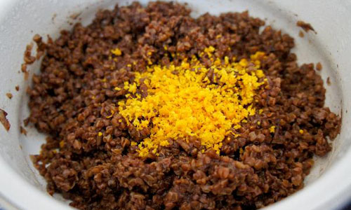 Десерт с гречкой